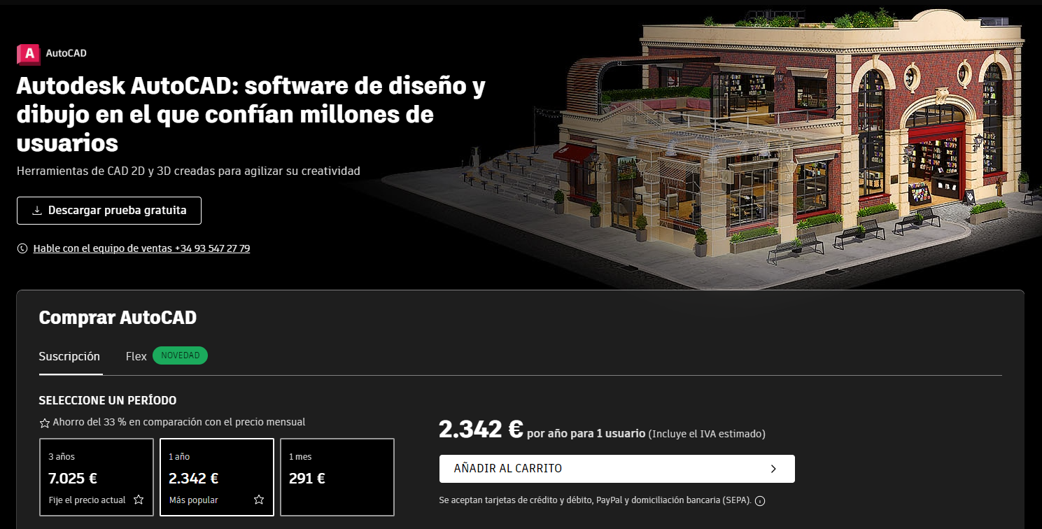 auto cad med fontaneria y climatización 